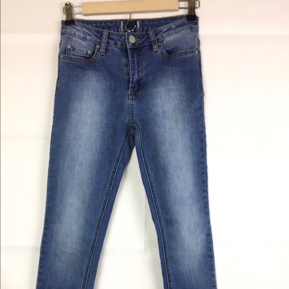 Acne Studios Pin Storm High Rise Skinny Jeans